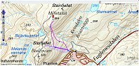 Tur 5: Steinfjellet. 44min - 2,5km - 161hm