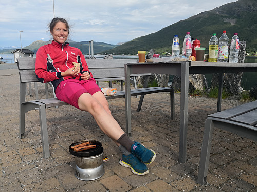 Middag på fergekaia