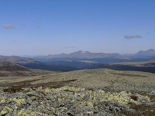 Gravskardhøgda frå Gråpiggen