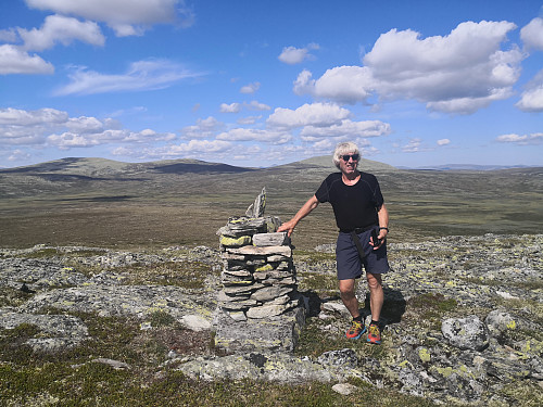 Pappa på høgaste Stulshøgdin