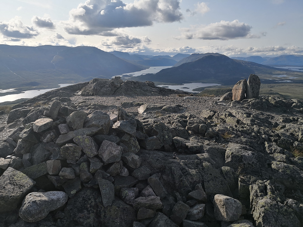 Gilafjellet frå Grønsennknippa nord