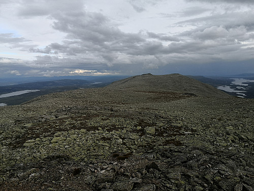 Sørover mot Tangefjellet