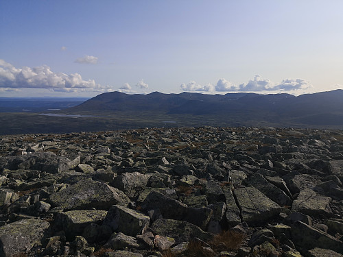 Frå Gråkampen mot Skogshorn og andre Hemsedalsfjell