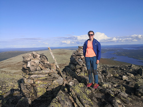 Kristine på søre Blåkampen