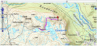 Turen til Raudhorn. 1t 59min - 3,8km - 220hm