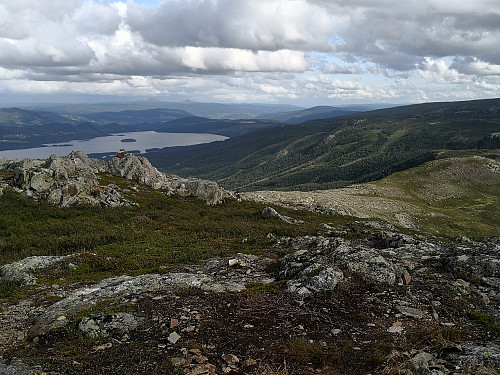 Mot Øyangen og Rundemellen frå Raudhorn