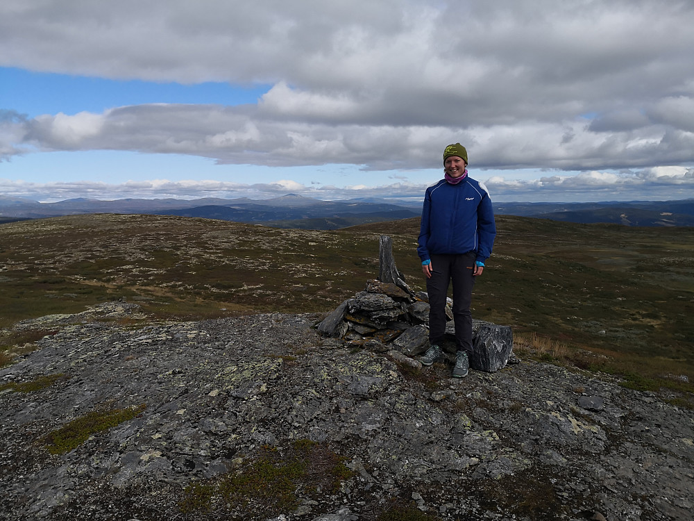 På Rennefjellet nord for, med Skaget bak