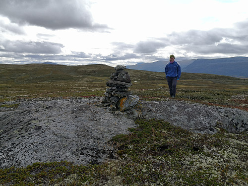 Nybygd varde på Rennefjellet nordaust