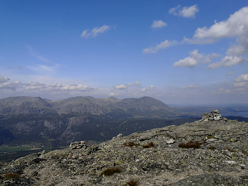 Skurvefjellet, Nibbi og Skogshorn frå Storehorn