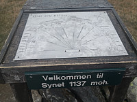 Utsiktstavla på Synet