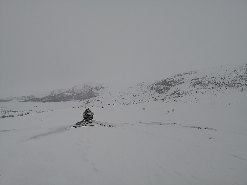 Olevatnet, Svoloberget og Olefjellet frå Rundhaug