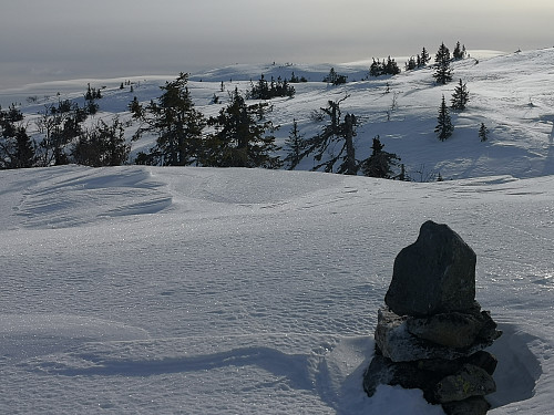 Kjettberget frå Blesterråkvarden