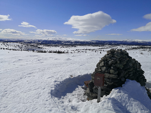 Mot Synnfjellet frå Hærfjellet