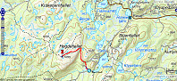 Turen på Høgdefjellet. 51 min - 3 km - 105 hm