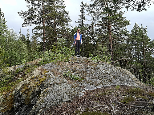 Kristine på toppen
