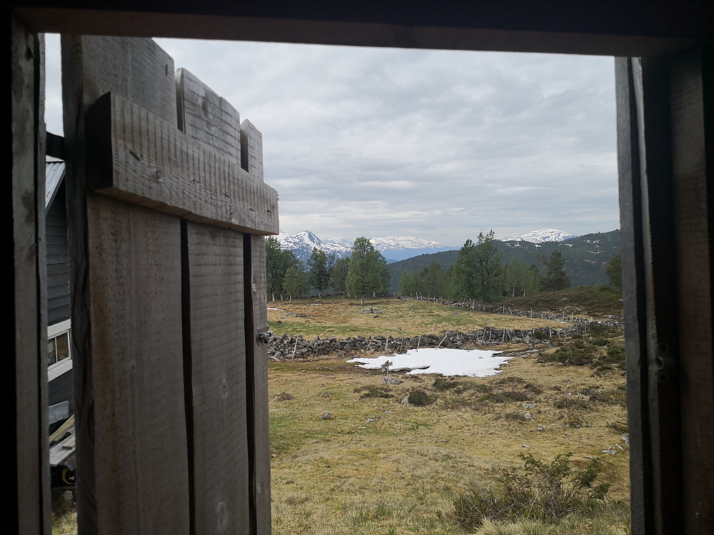 Utedass utsikt på Vassløysa