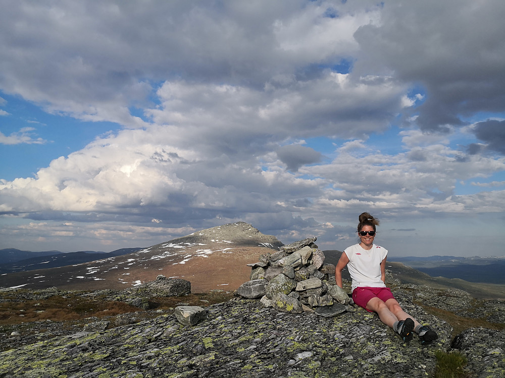 På Svarhamaren, med Skaget bak