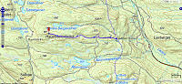 Tur 3 - Haustsæterfjellet: 5,2 km - 216 hm - 1 t 23 min