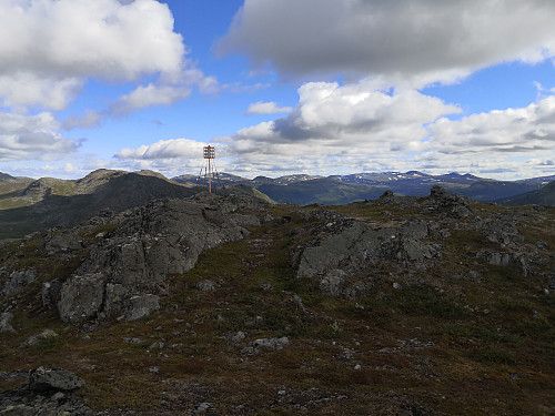 Trig.punktet på Solgladberget