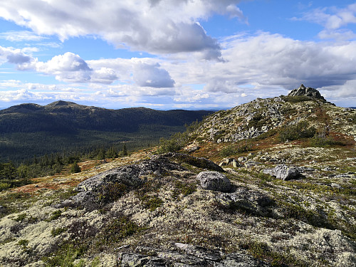 Vesle Byringen, mot Store Byringen