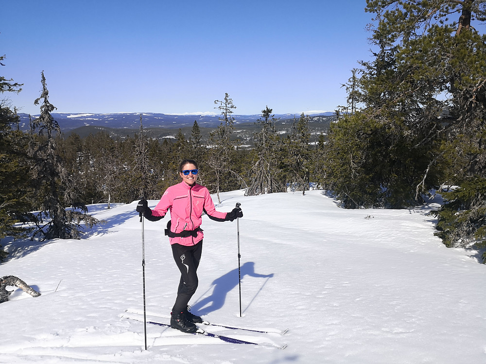 På Kvilåsen, med Rendalssølen i bakgrunn