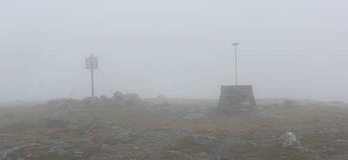 Toppunktet på Skardfjellet