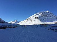 Innover Visdalen med Urdadalsryggen og Styggehøe.