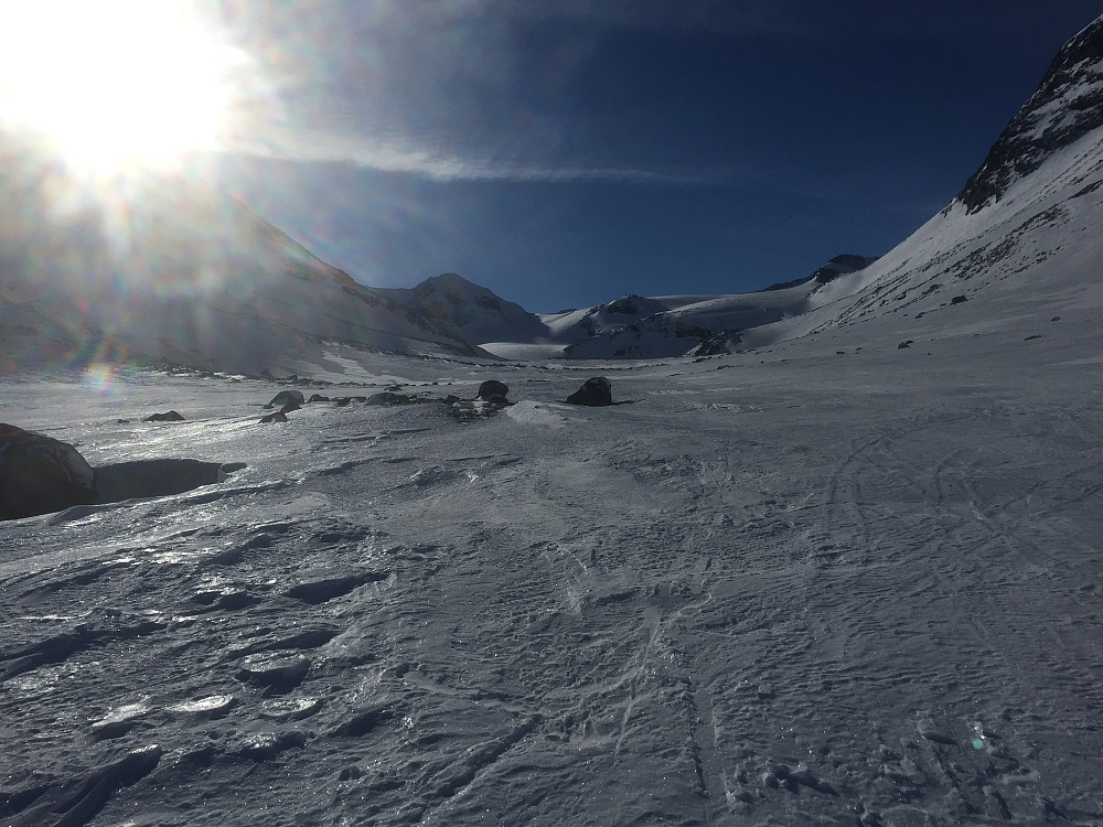Snart nede igjen i Visdalen.