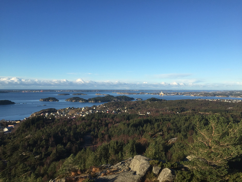 Utsikt fra Folleseåsen.