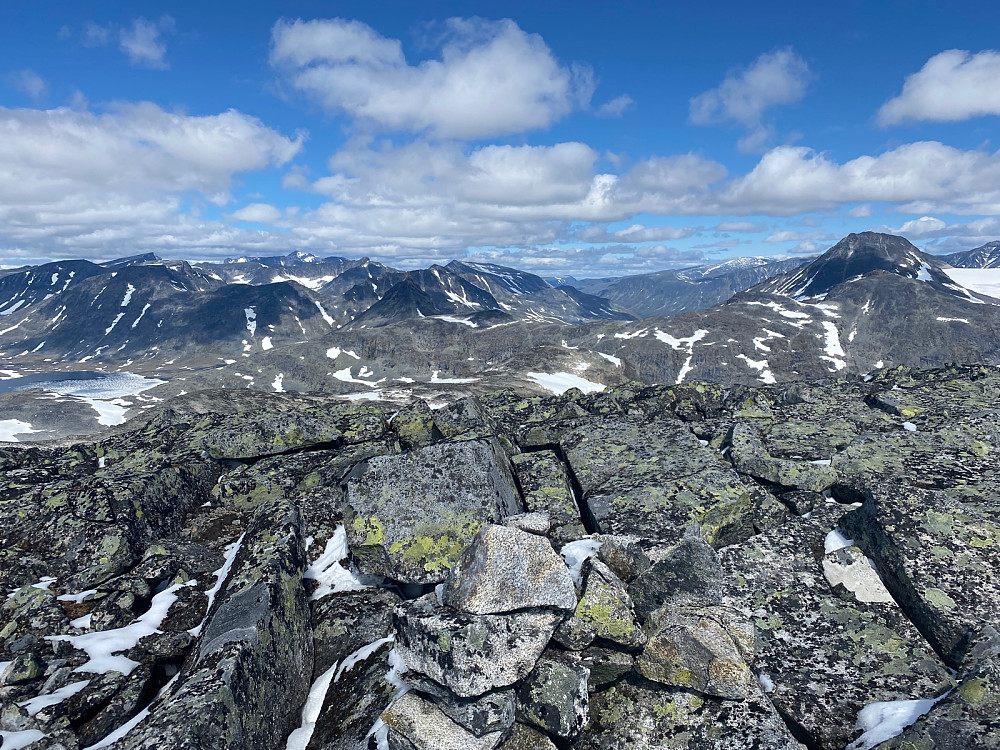 Utsikt fra Søre Høgvagltind