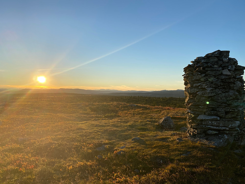 Flott kveld i Øyerfjellet