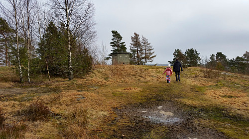 07.03.2015 - På toppen av Vardås (90), på Nøtterøy.