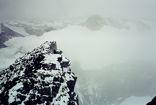 12.09.2001 - På ryggen noen meter sørvest for toppen av Styggehøe (2213).