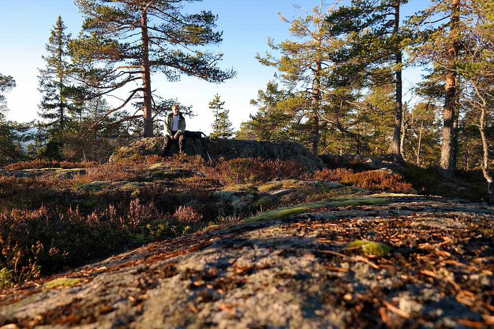 På toppen av Seteråsen (637).