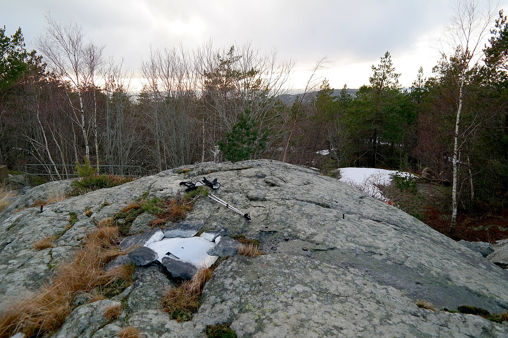 Toppunktet på Kjerringberget (116).