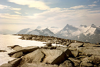 19.08.1996 - Fra Midtre Tverrbottinden Sør (2106) med utsikt mot sørvest.