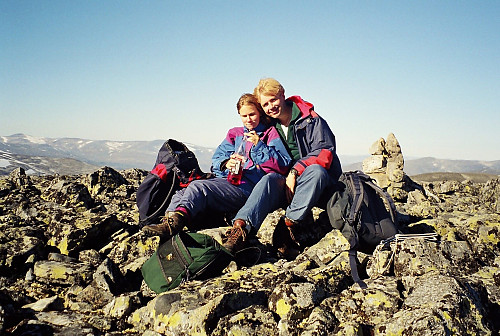 04.09.1999 - På toppen av Spiterhøe (2033), min 2000-metertopp nr.200.