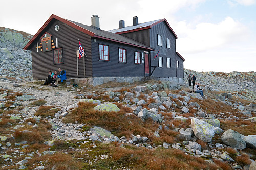 13.09.2014 - Høgevarde DNT-hytte.