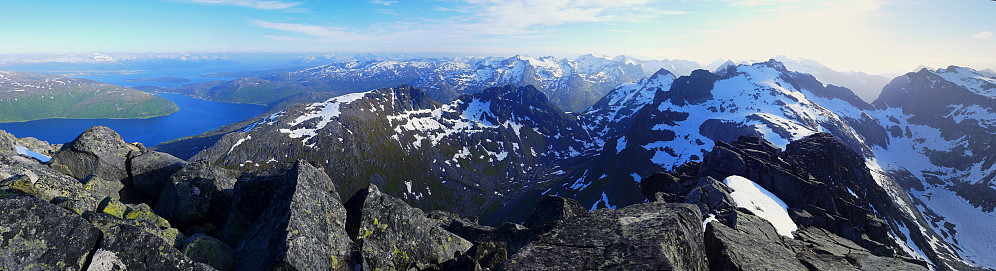 Panorama mot sør