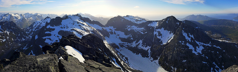 Panorama mot vest(ish)