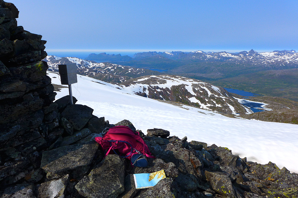 Utsikten nordover