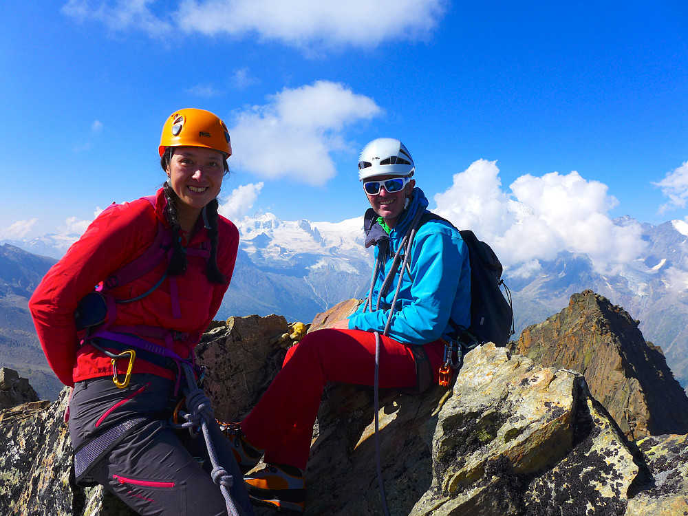 On the top!