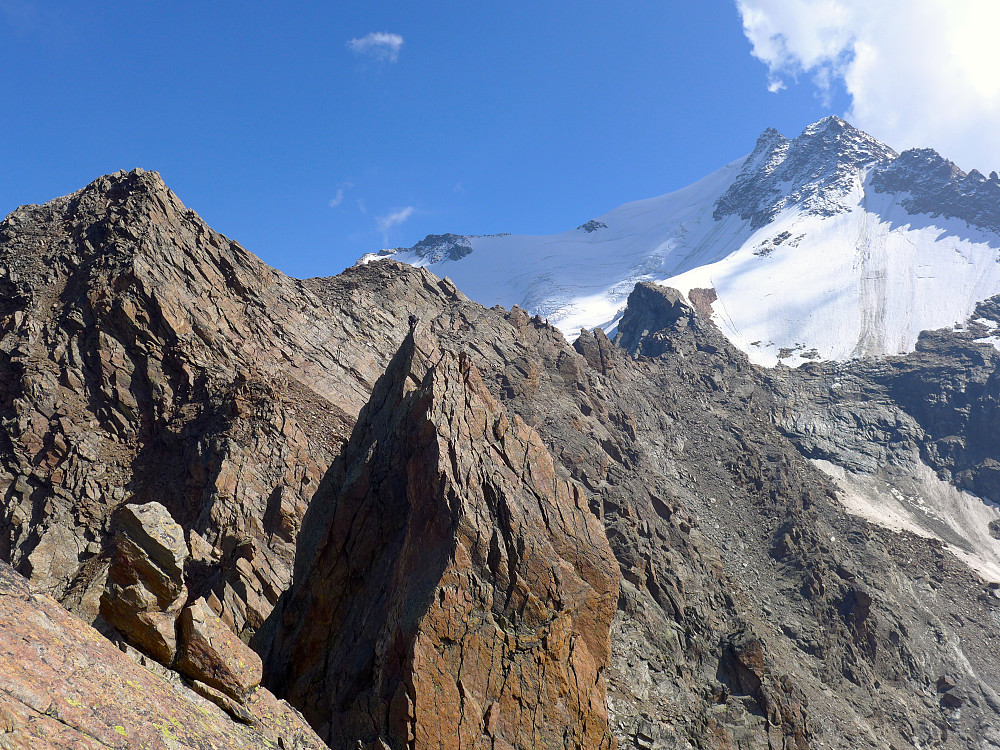 View towards the Grand Gendarme