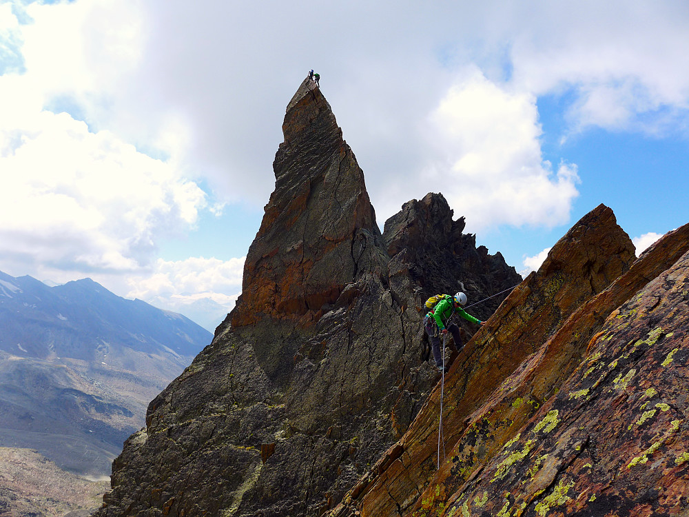 Traversing across some slabs 