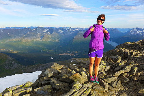 En flott turkompis med en flott utsikt 