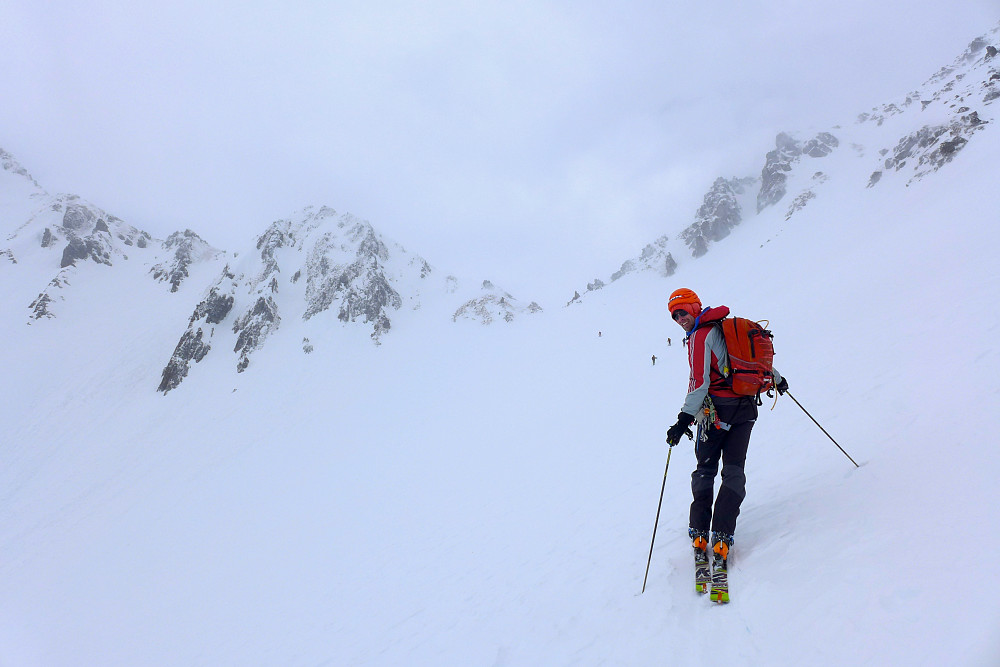 Siste stigning opp til Col de Berard