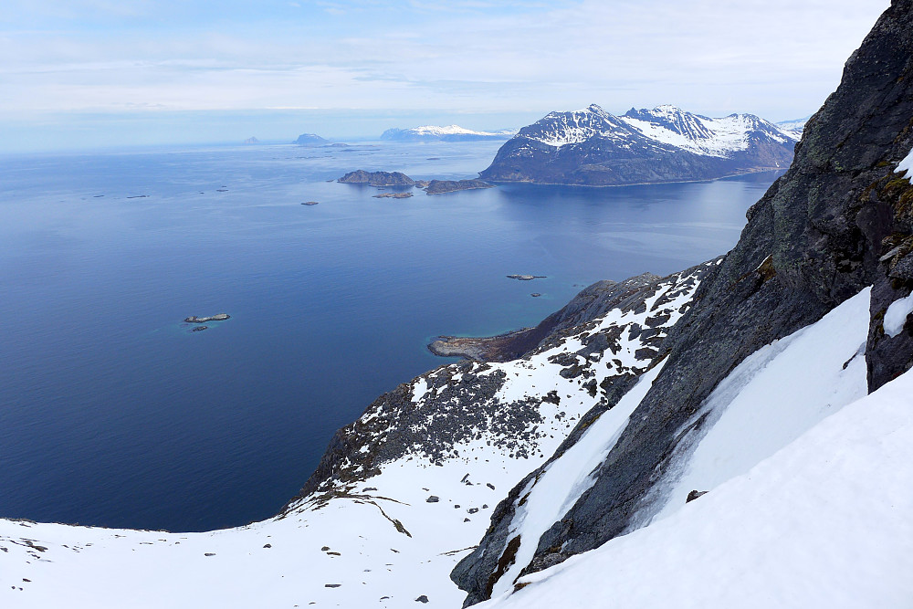 Vengsøya sett litt før toppen