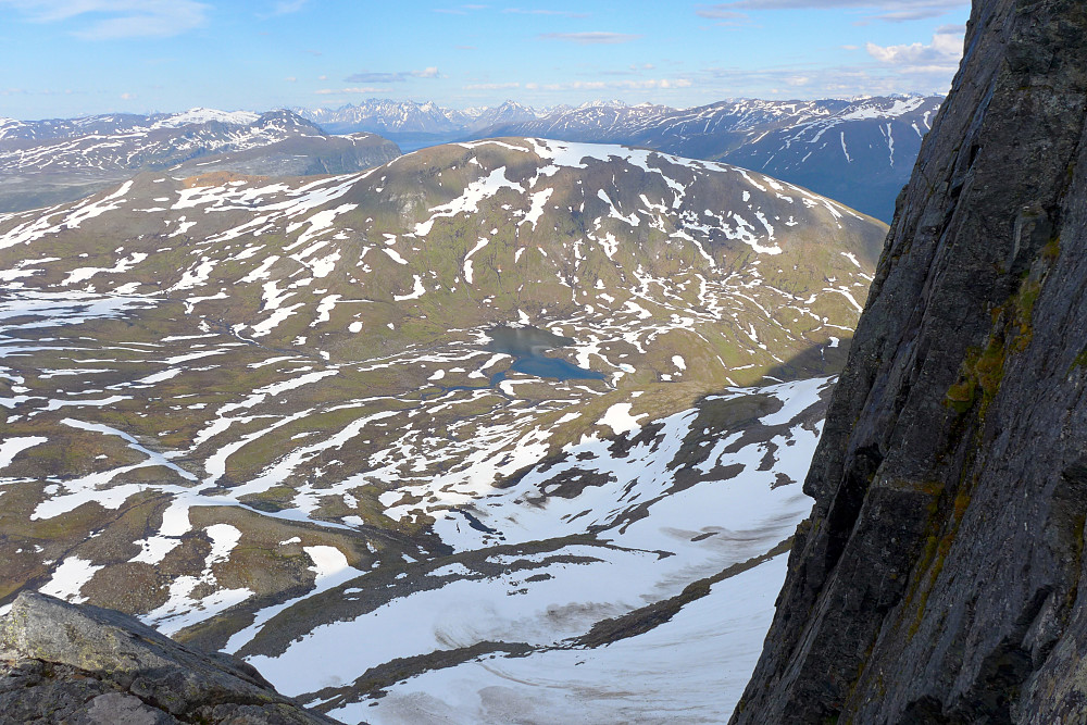 Tromsdalstinden har en bratt østegg!