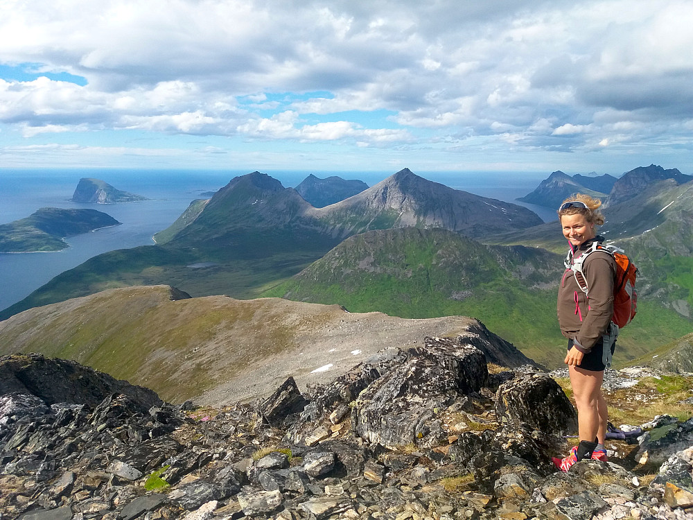 På nordenden av Vasstinden