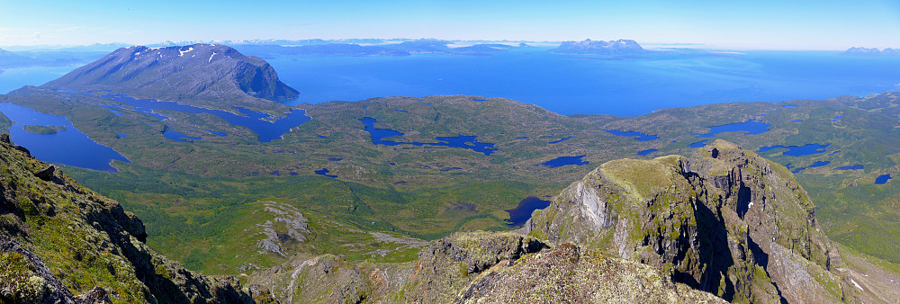 Panoramabilde på toppen #2, vestover